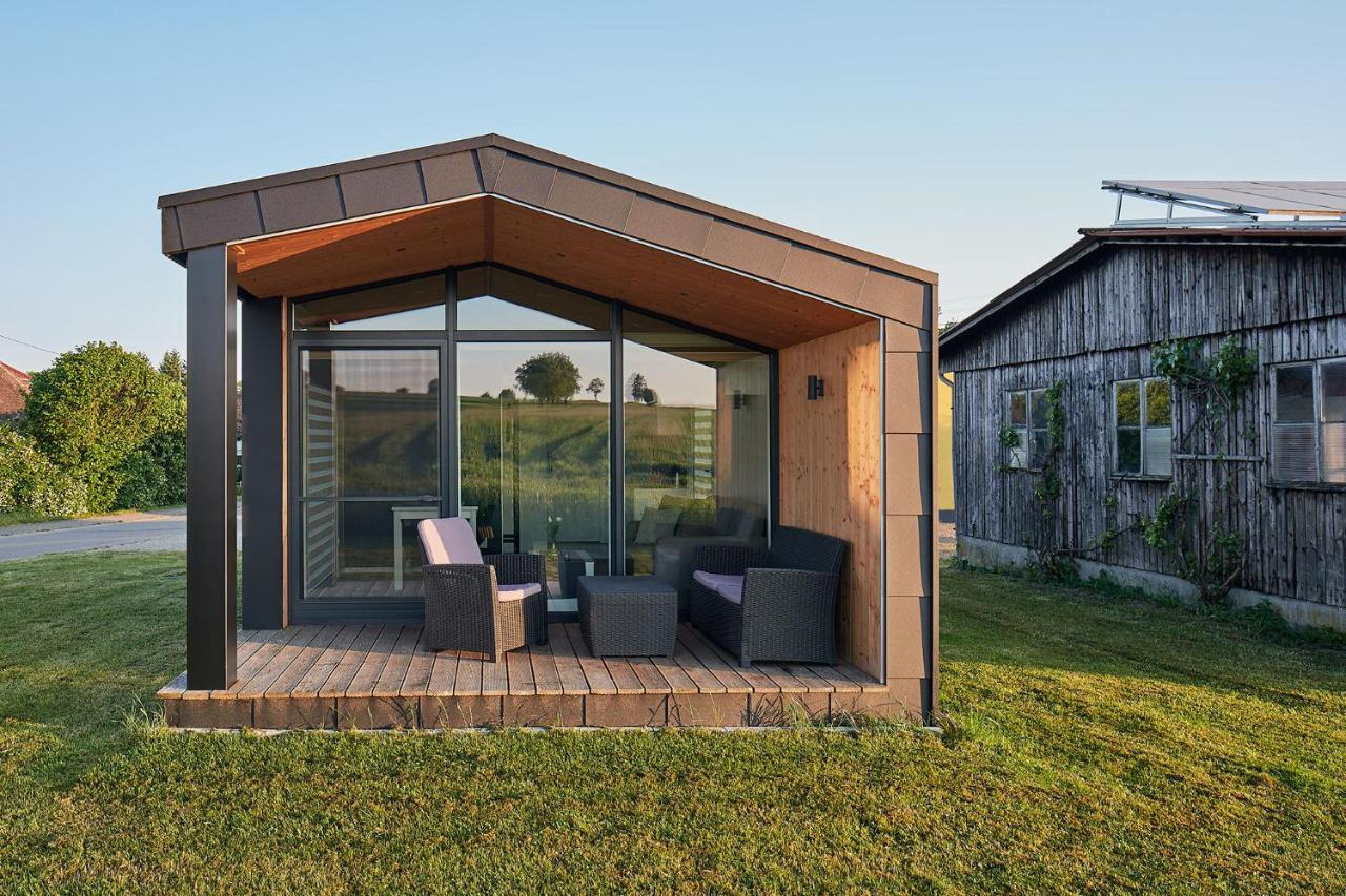 Modernes Tiny House -Neu 2021- Villa Uigendorf Luaran gambar