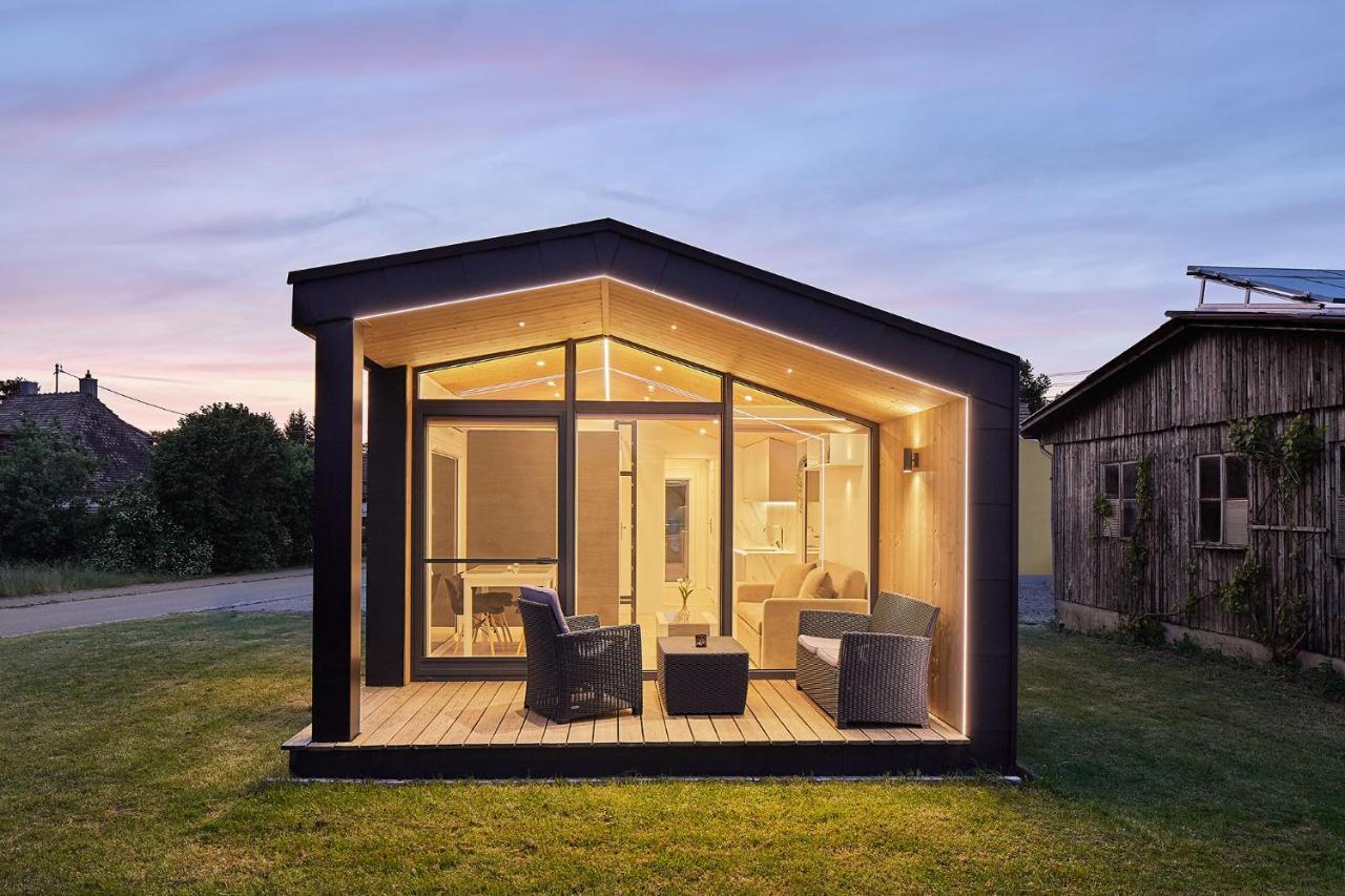 Modernes Tiny House -Neu 2021- Villa Uigendorf Luaran gambar